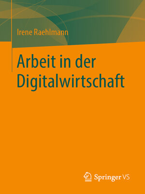 cover image of Arbeit in der Digitalwirtschaft